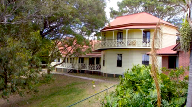 In 1901, Governor Musgrave's 'Summer Place' became part of The Southport School. Image courtesy of SLQ.