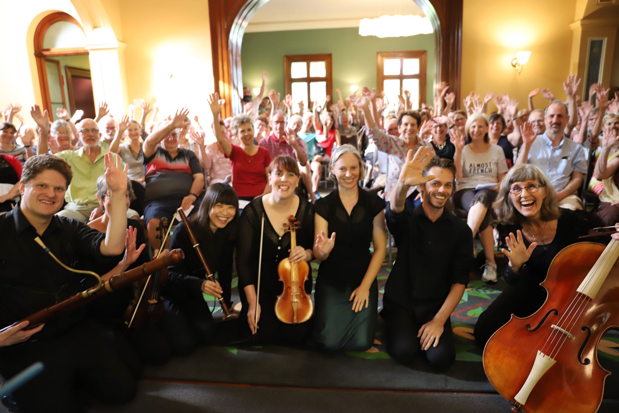 Brisbane Baroque players group photo